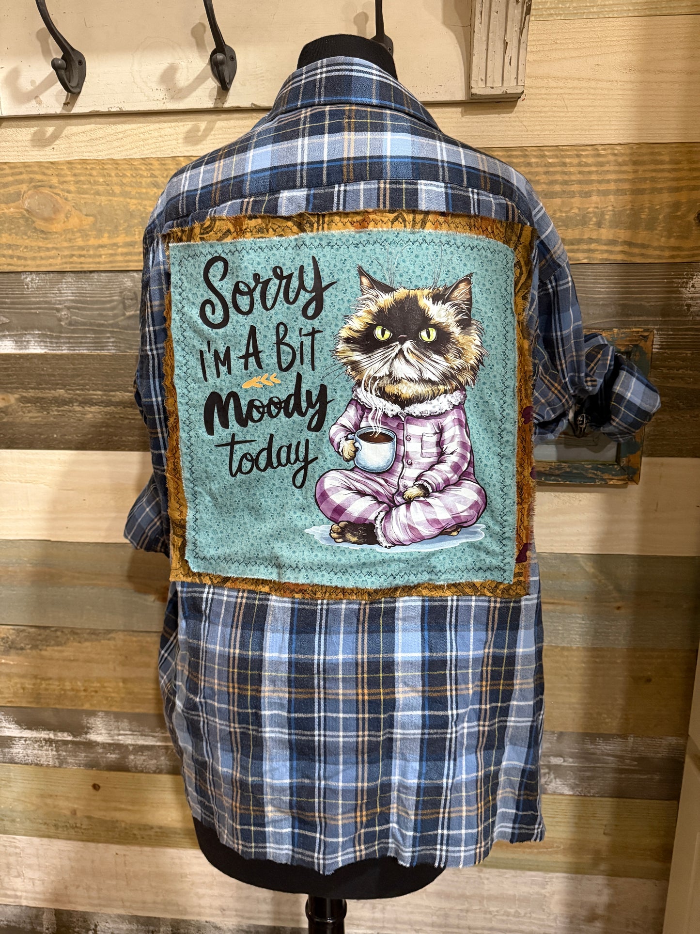 Funny Cat Flannel