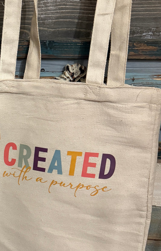 Created with a Purpose Tote