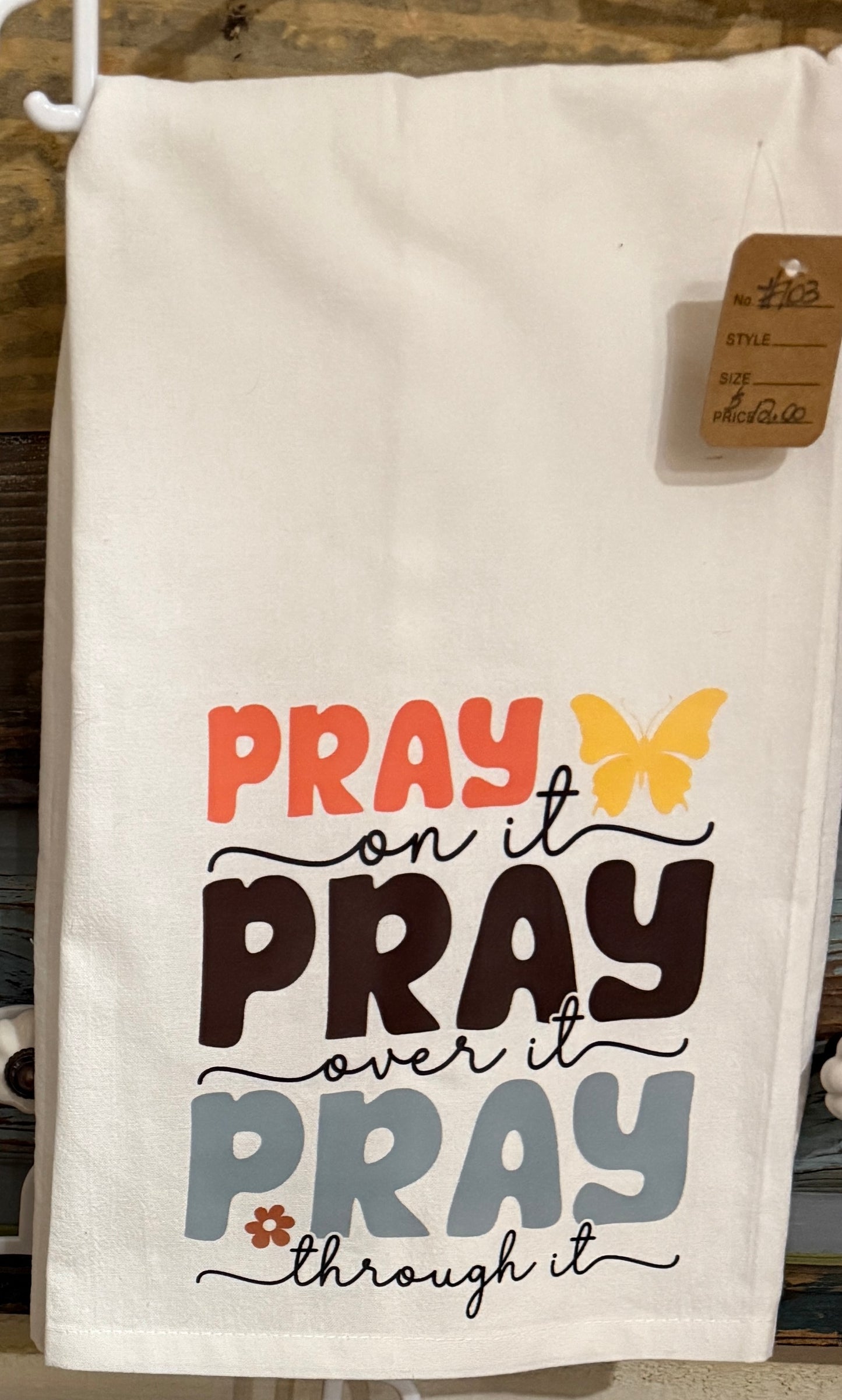 Pray Tea Towel